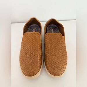 Men's OluKai Woven Slip-On Shoes - Tan